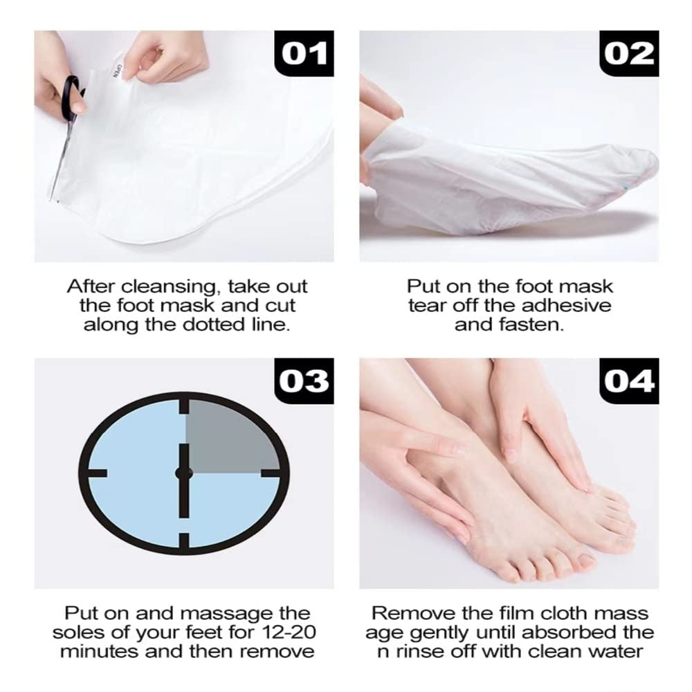 Foot Peel Mask (6-Pack)
