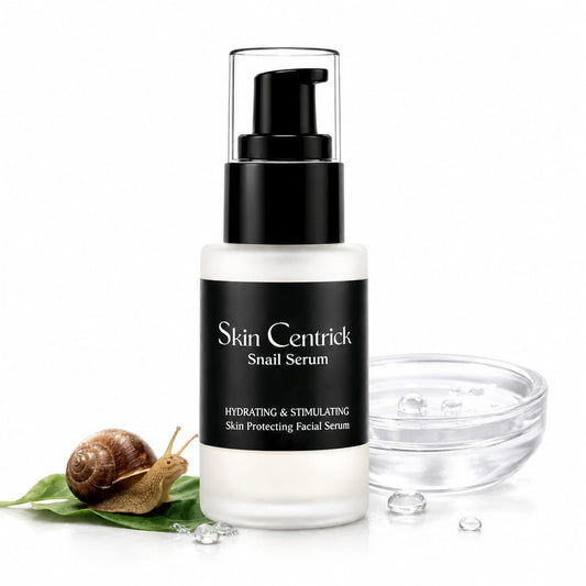 Snail Mucin Serum 95% with Hyaluronic Acid - Lightweight Formula for Skin Repair, Suitable for All Skin Types, Manufactured in the USA