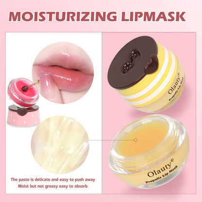 Honey Bee Lip Sleeping Mask — Overnight Lip Care Set