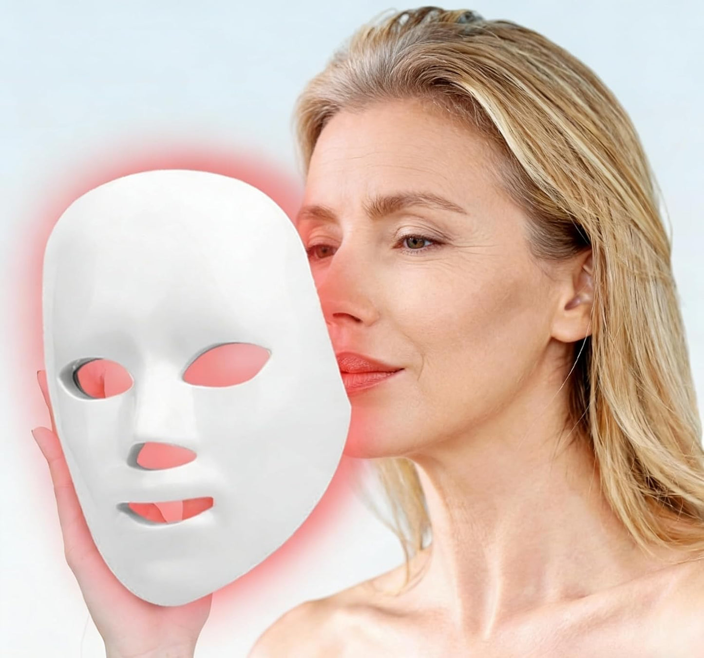 LED Red Light Therapy Face Mask