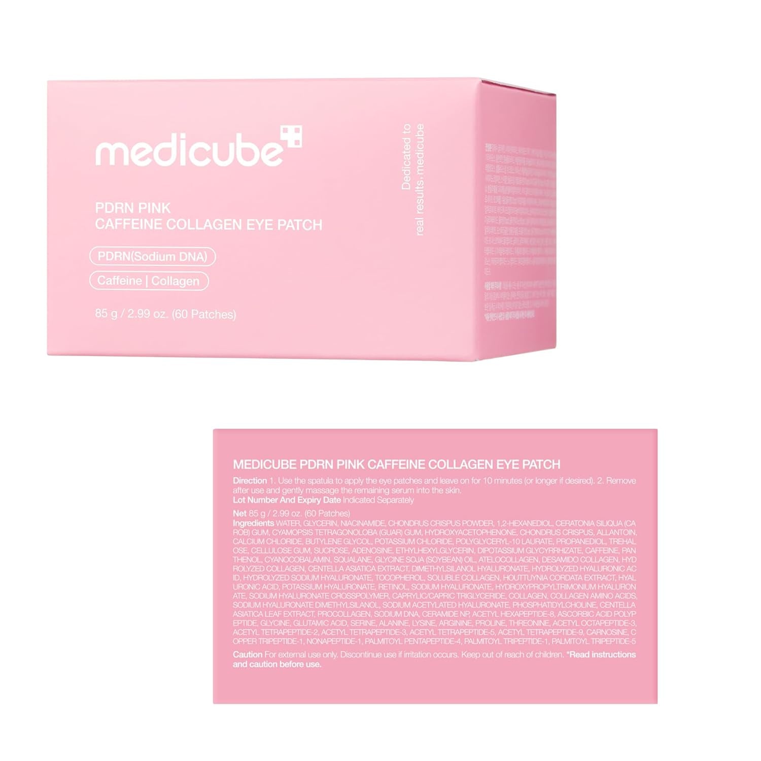 Collagen PDRN Hydrogel Eye Patches (30 Pairs)