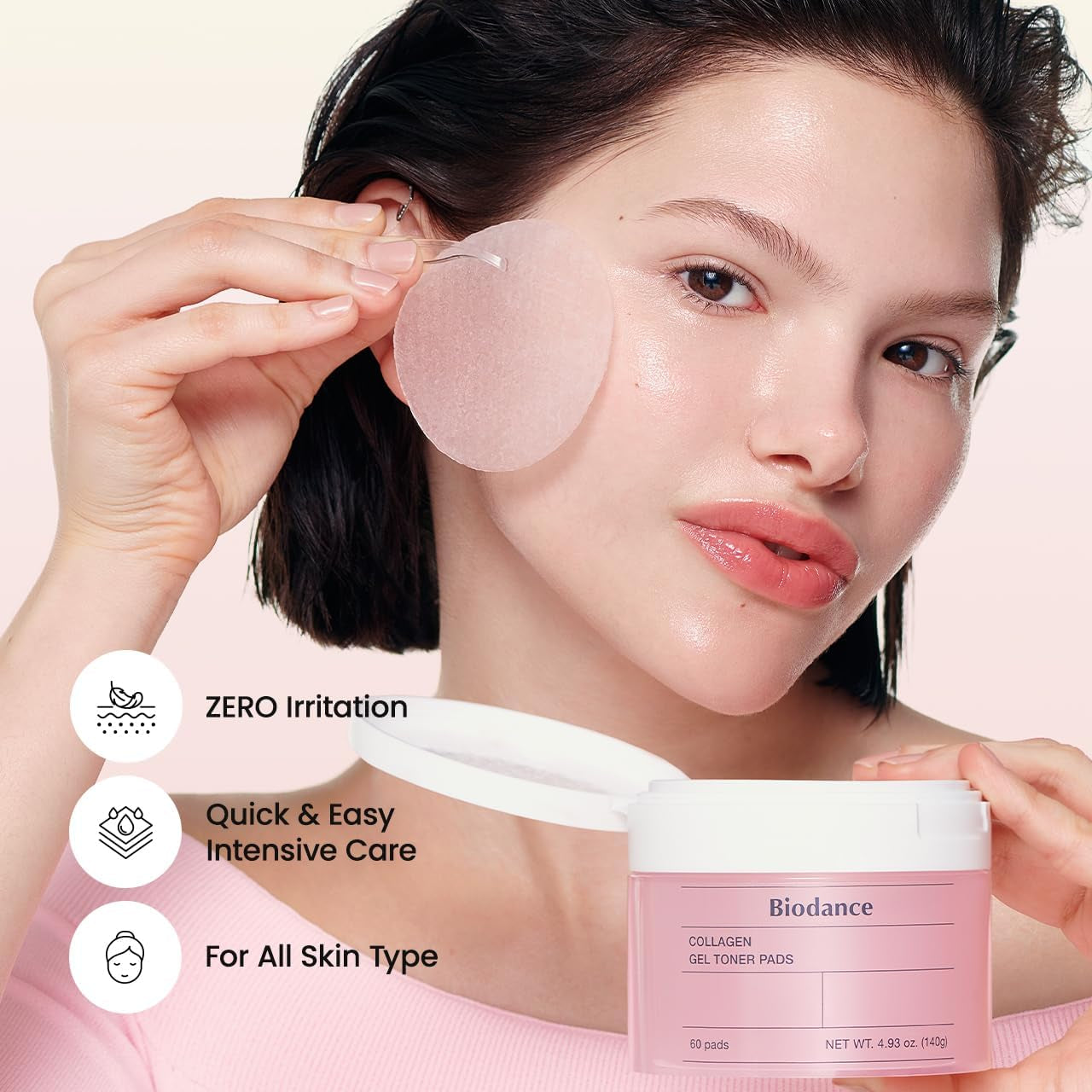 Collagen Gel Toner Pads (60Ct)