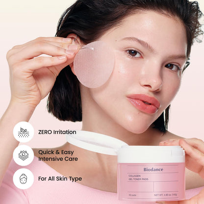 Collagen Gel Toner Pads (60Ct)