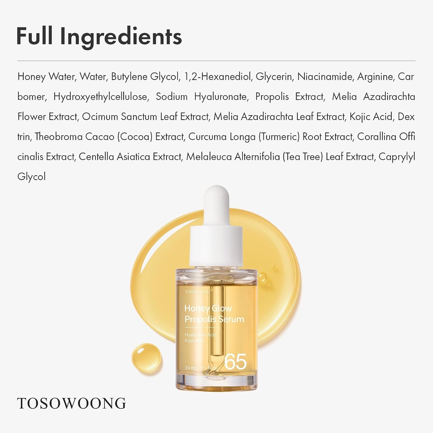 Propolis + Niacinamide Glow Serum