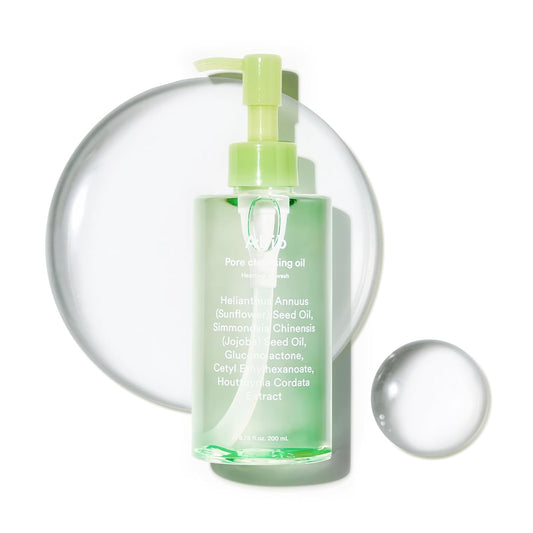 Abib Heartleaf Pore Cleansing Oil — part of the cleansing oil and sunstick duo
