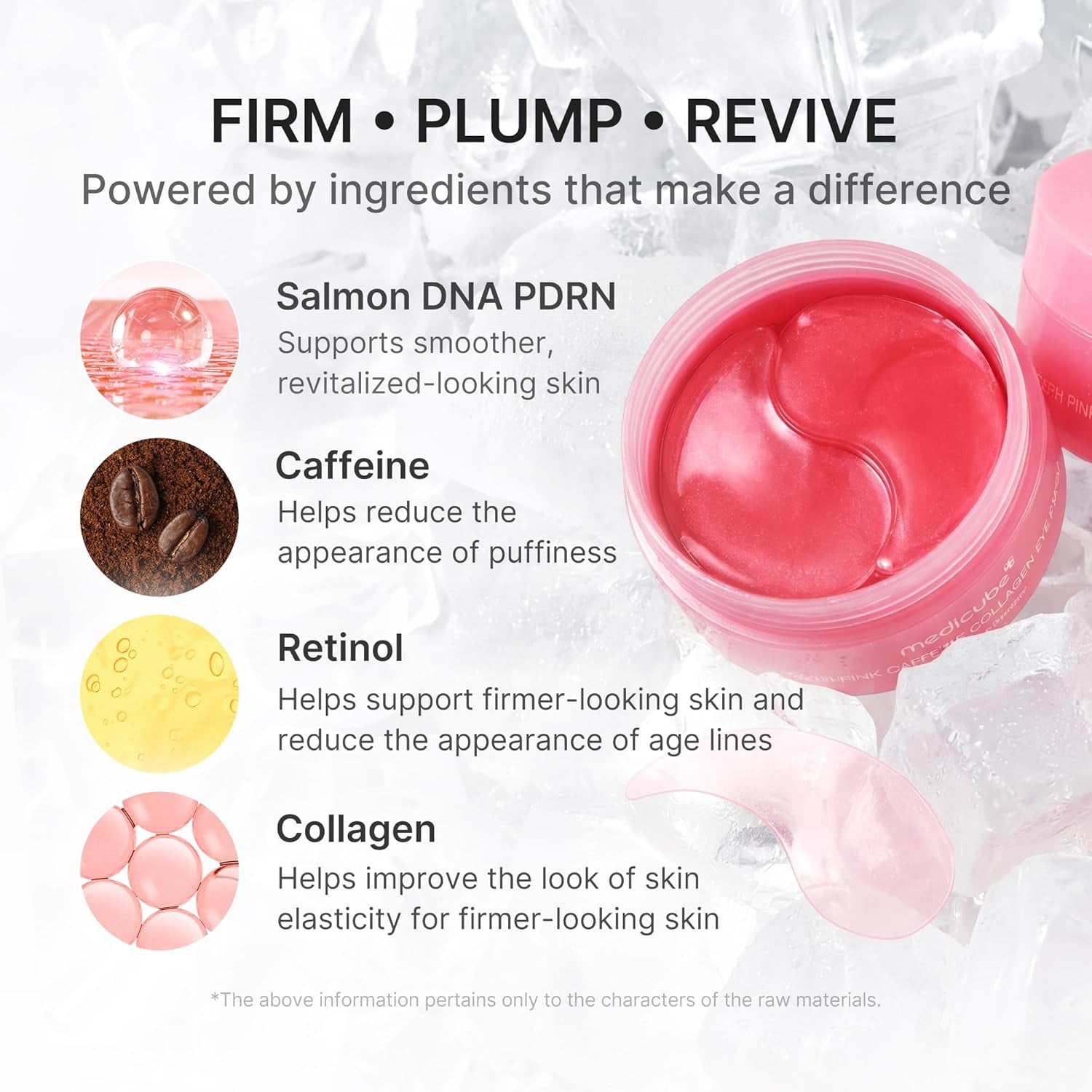 Collagen PDRN Hydrogel Eye Patches (30 Pairs)