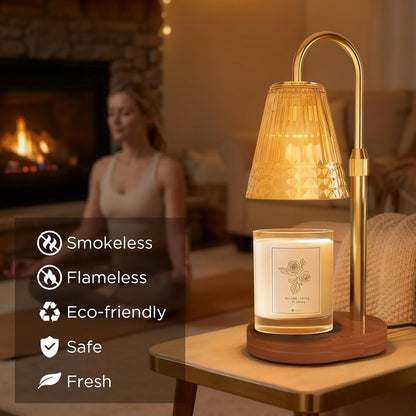 Candle Warmer Lamp (Dimmable, Flameless)