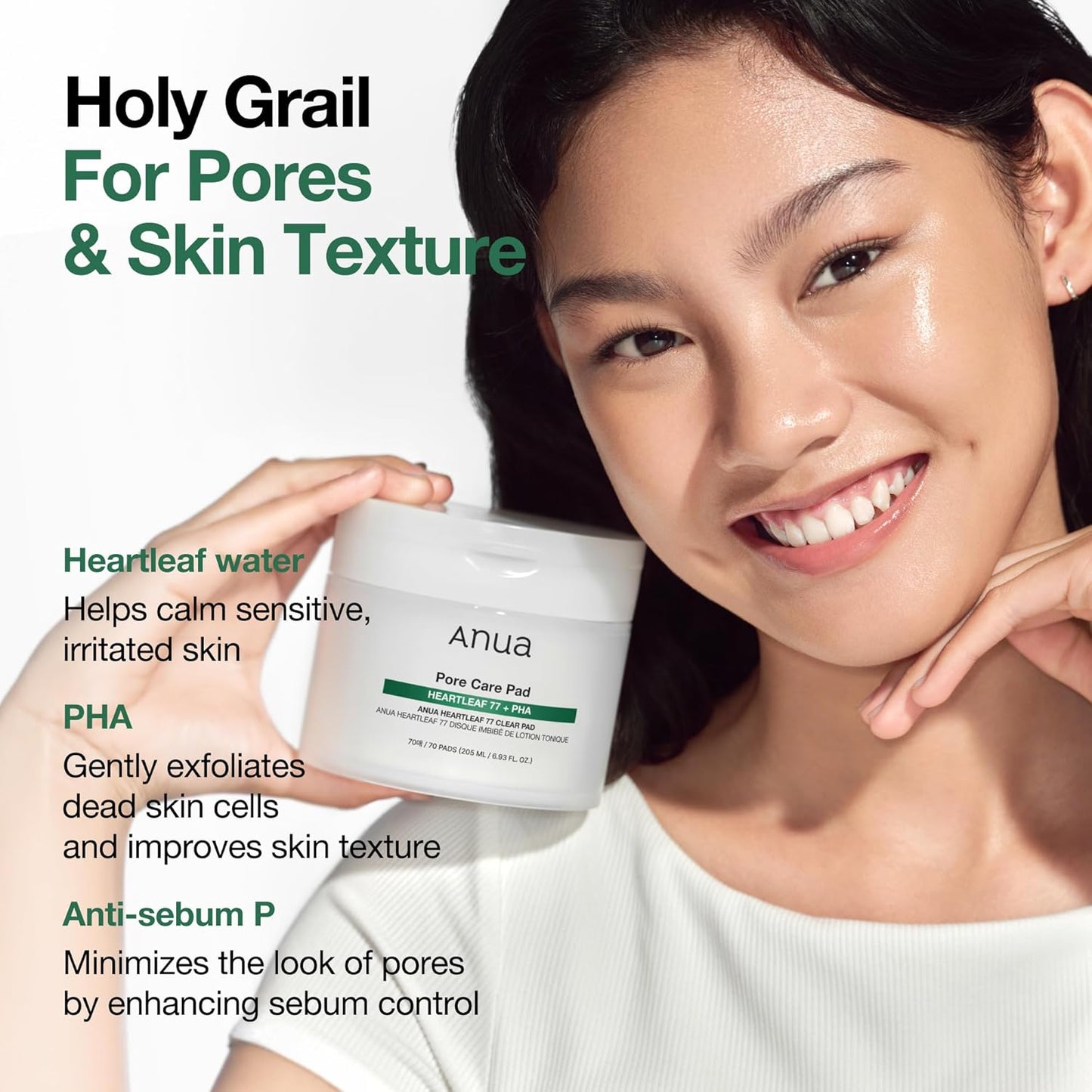 Heartleaf 77 Clear Pad Toner Pads (70Ct)