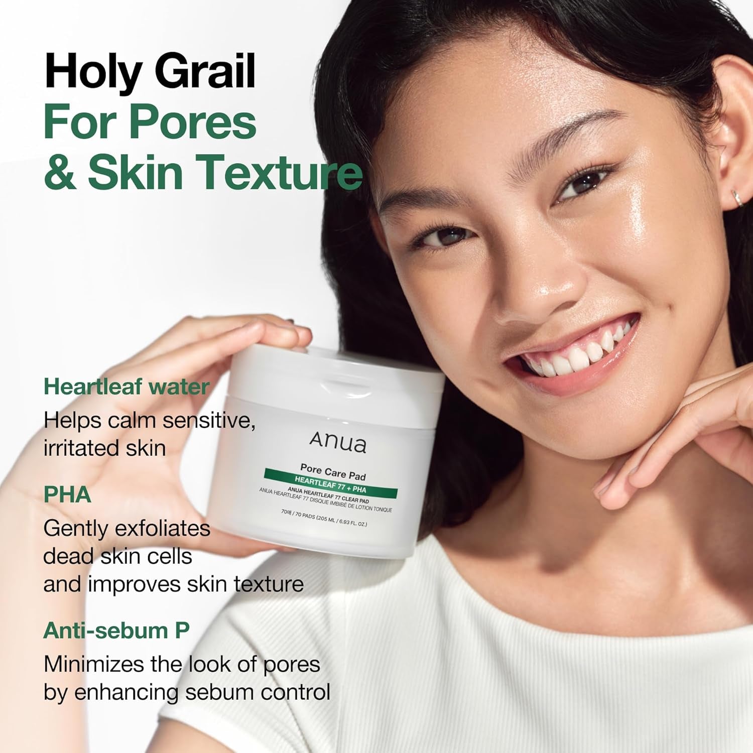 Heartleaf 77 Clear Pad Toner Pads (70Ct)