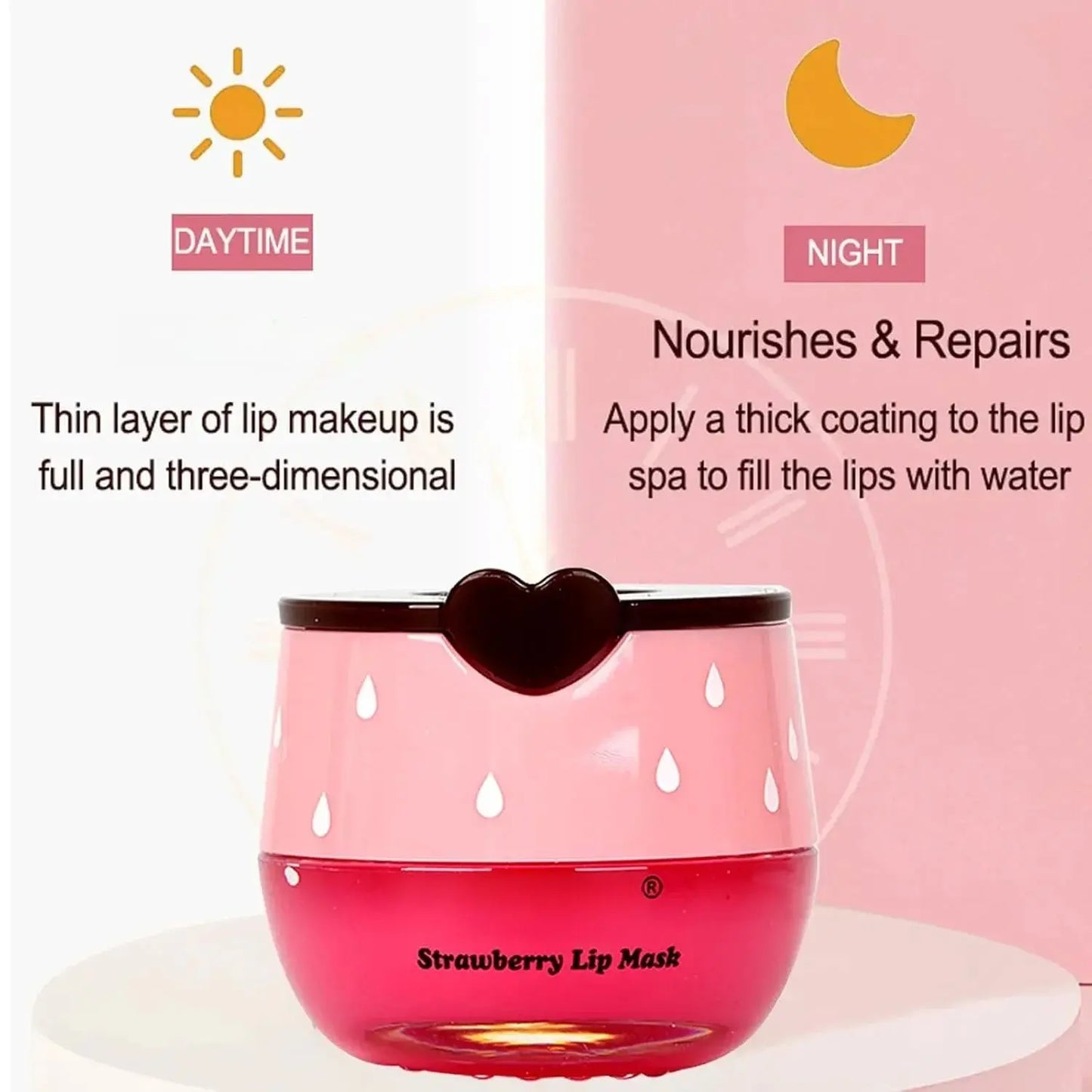 Honey Pot Lip Balm and Sleeping Mask - Hydrating Exfoliator for Dry and Cracked Lips