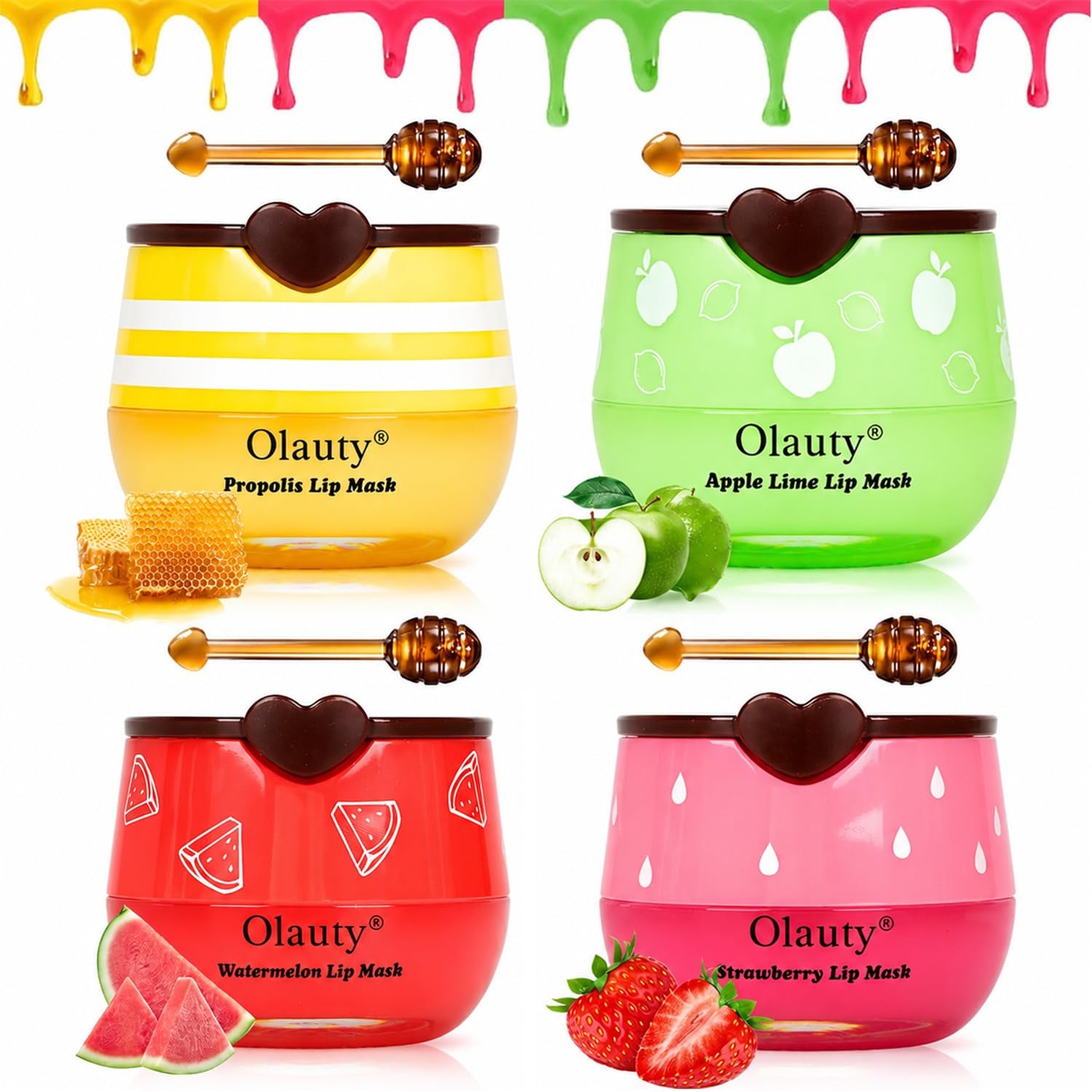 Honey Bee Lip Sleeping Mask — Overnight Lip Care Set