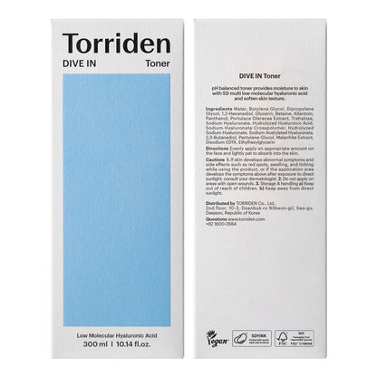 Dive-In Low Molecular HA Toner (300Ml)