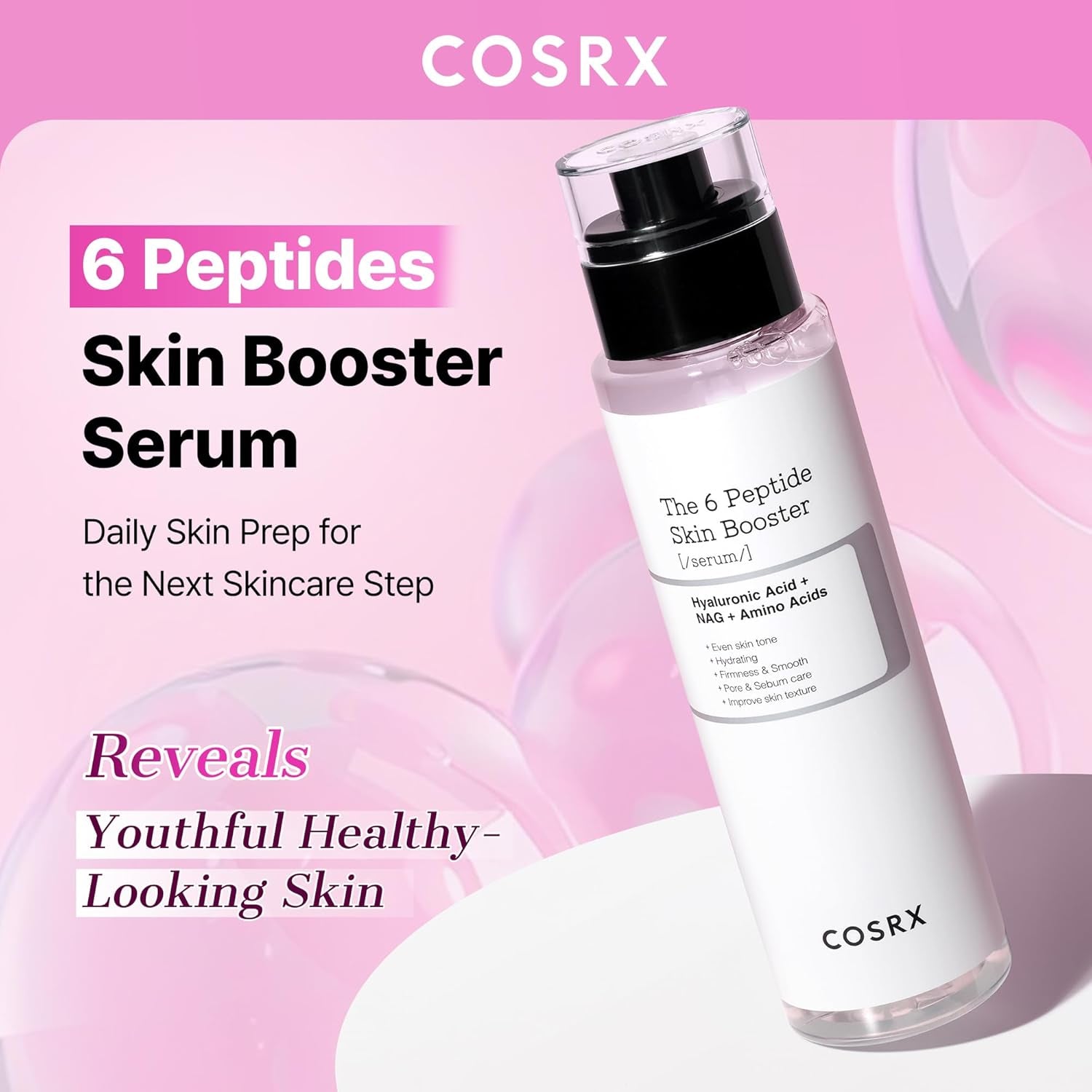 6X Peptide Collagen Booster Toner Serum