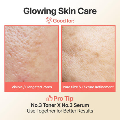 No.3 Super Glowing Essence Toner