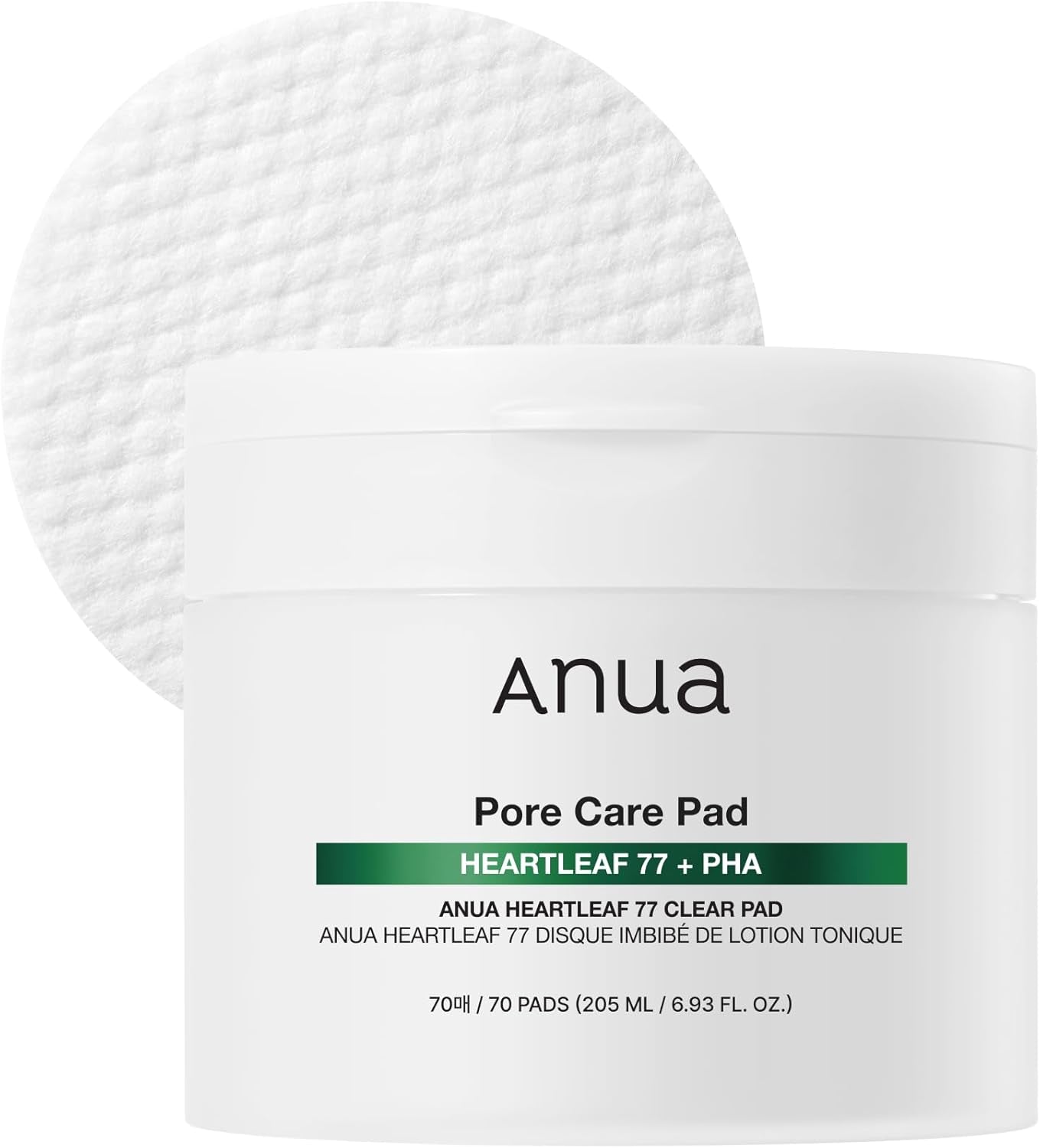 Heartleaf 77 Clear Pad Toner Pads (70Ct)