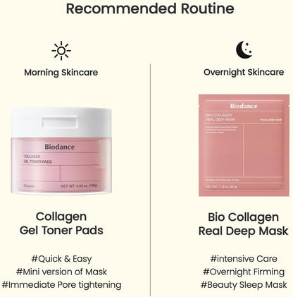Collagen Gel Toner Pads (60Ct)