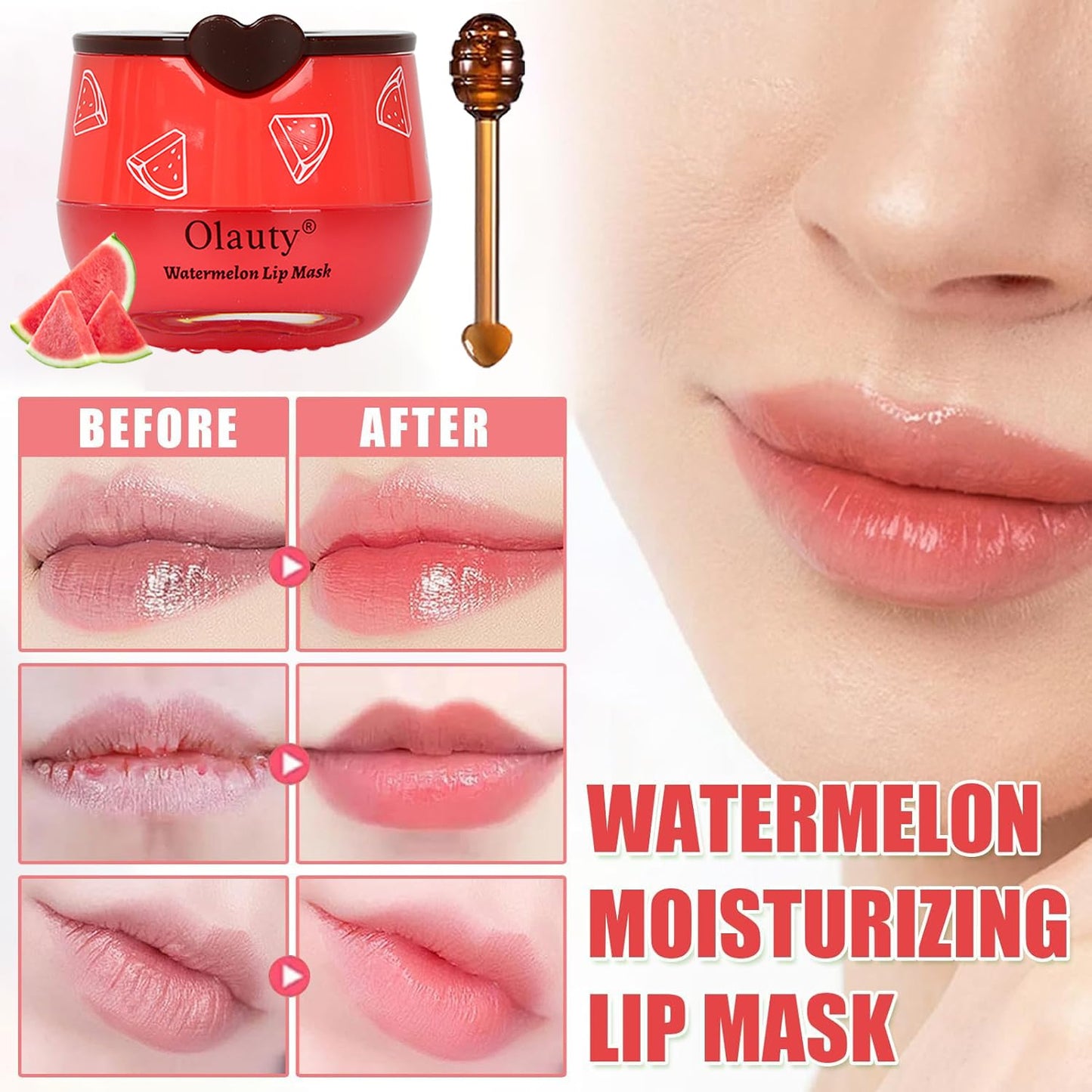 Honey Bee Lip Sleeping Mask — Overnight Lip Care Set