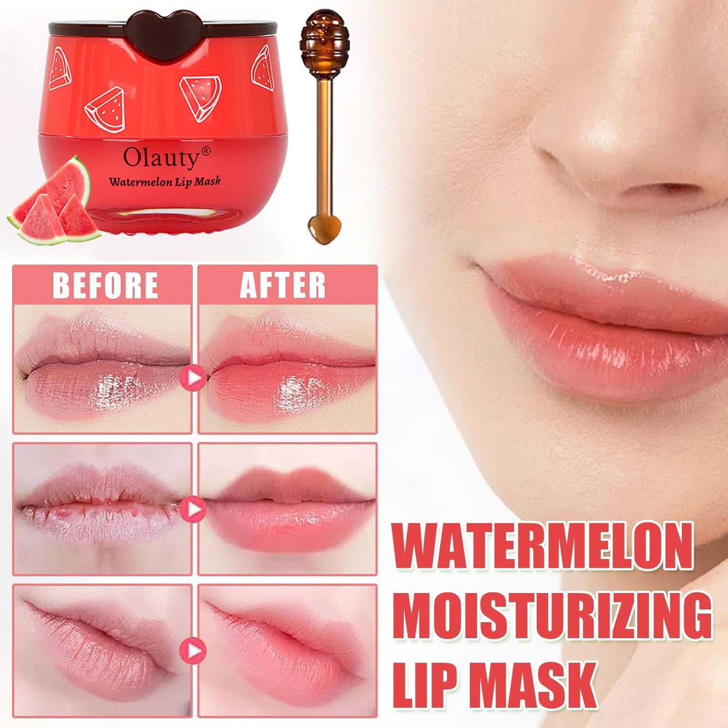 Honey Bee Lip Sleeping Mask — Overnight Lip Care Set