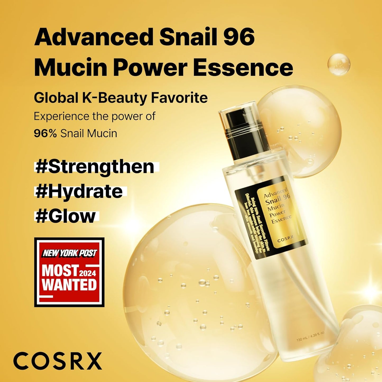 Advanced Snail 96 Mucin Power Essence Serum