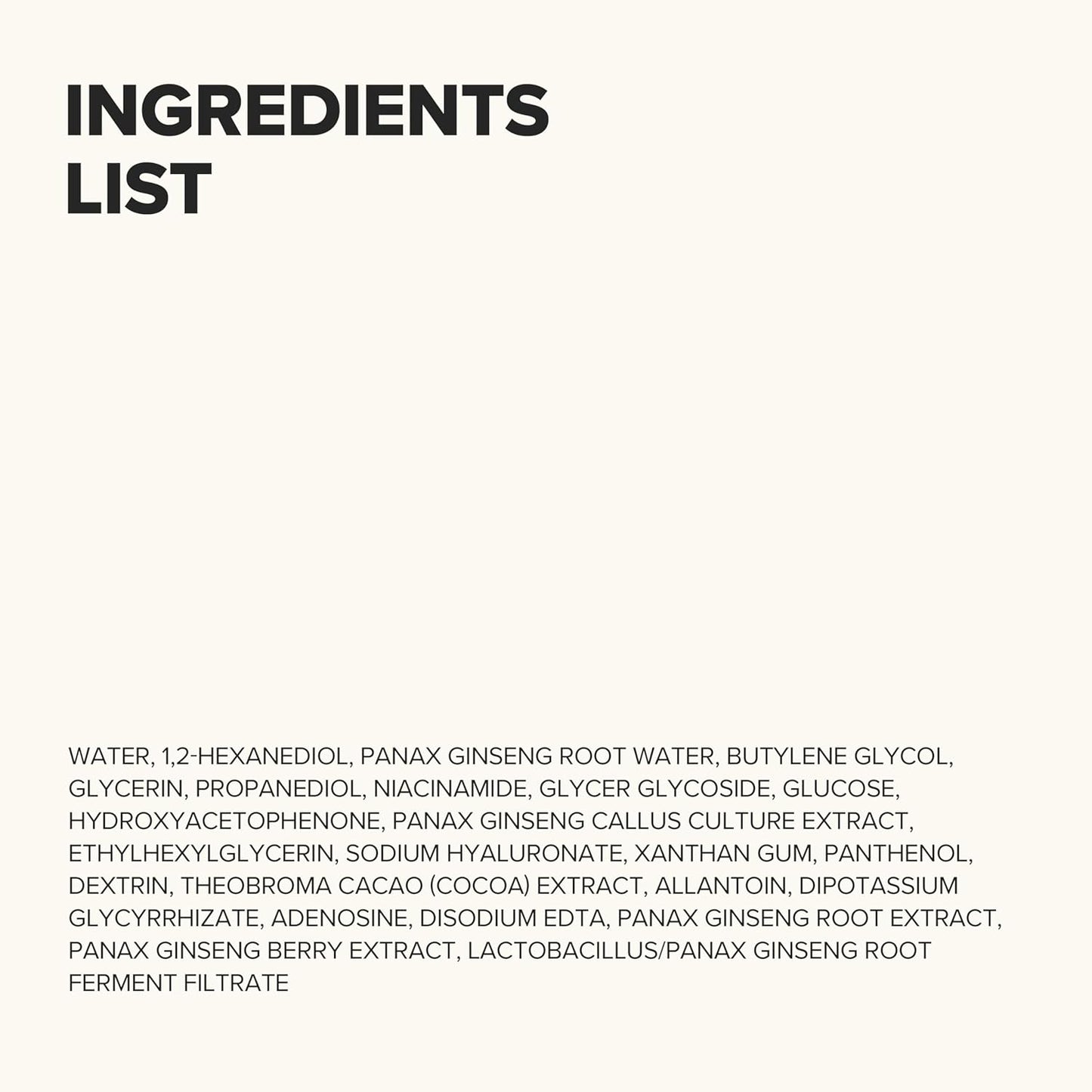 Ginseng Essence Water