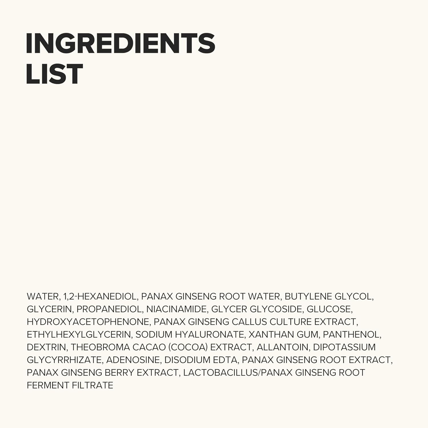 Ginseng Essence Water